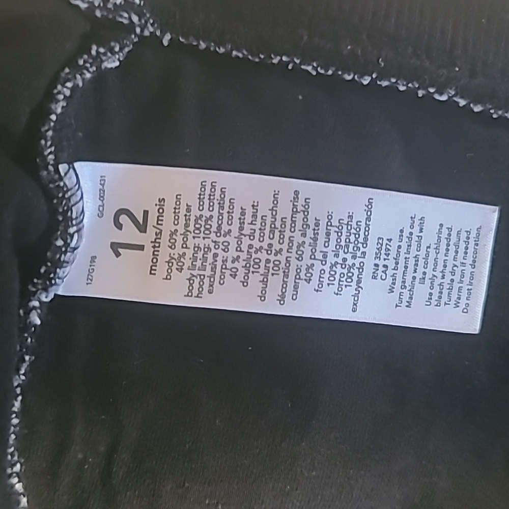 Carter's 12 Months Baby Boys Toggle Sweater/Jacket - Picture 8 of 10